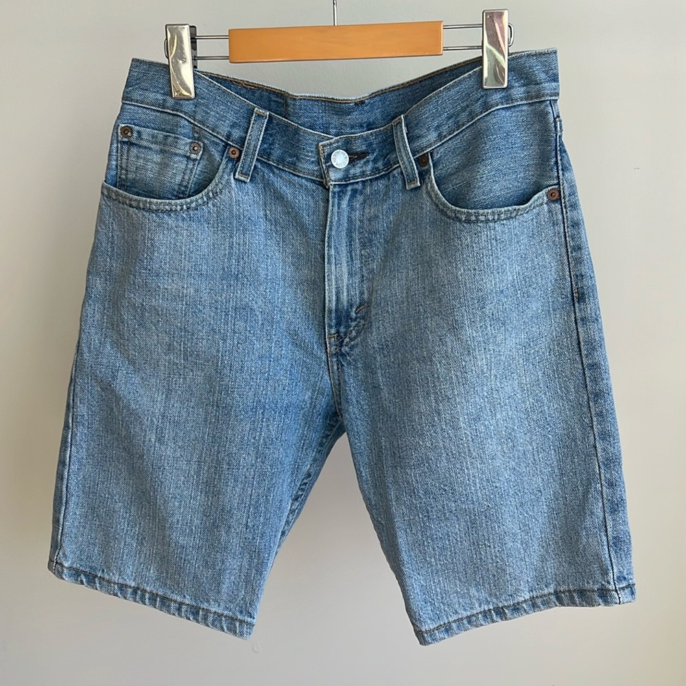 Levi’s 505 Light Wash Denim Shorts